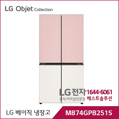 LG 매직스페이스 냉장고 M874GPB251S