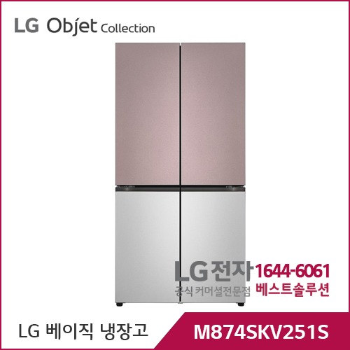 LG 매직스페이스 냉장고 M874SKV251S